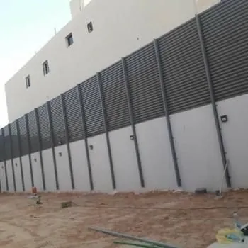 ساتر مصفح لواجهة منشأة تجارية